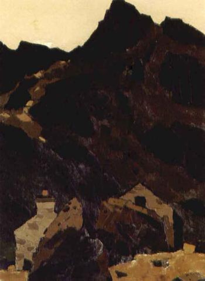 Behind Nefyn by Kyffin Williams