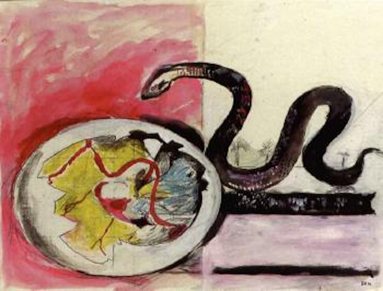 Le serpent by Graham Sutherland