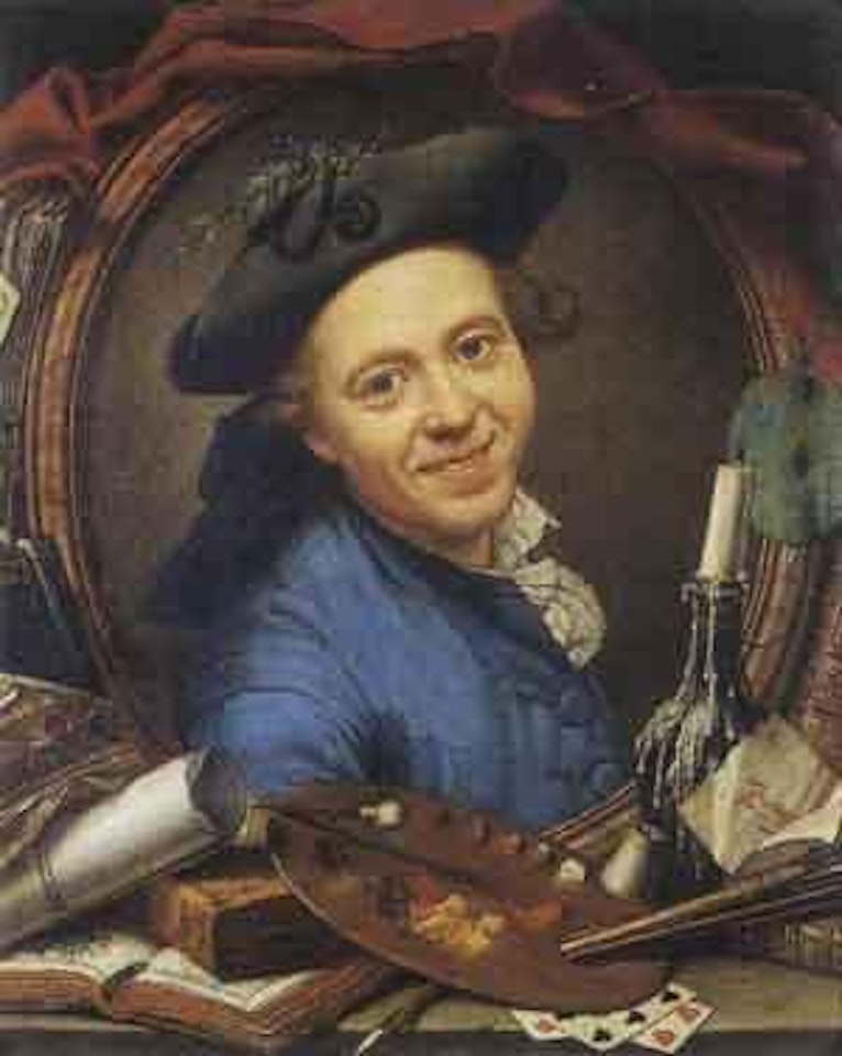 Portrait de peintre by French School