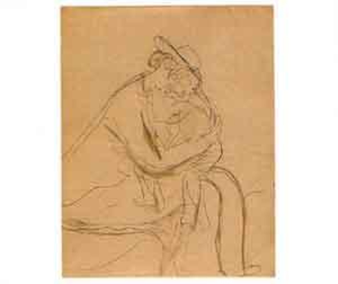 Mother and child. Nude female by Duncan Grant