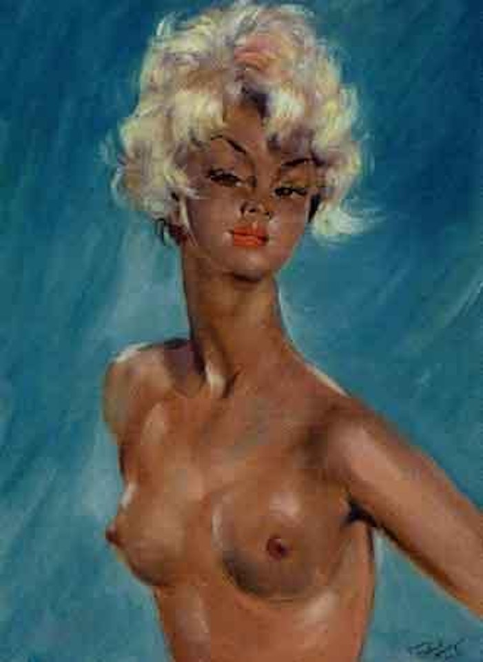 Nu en buste by Jean Gabriel Domergue