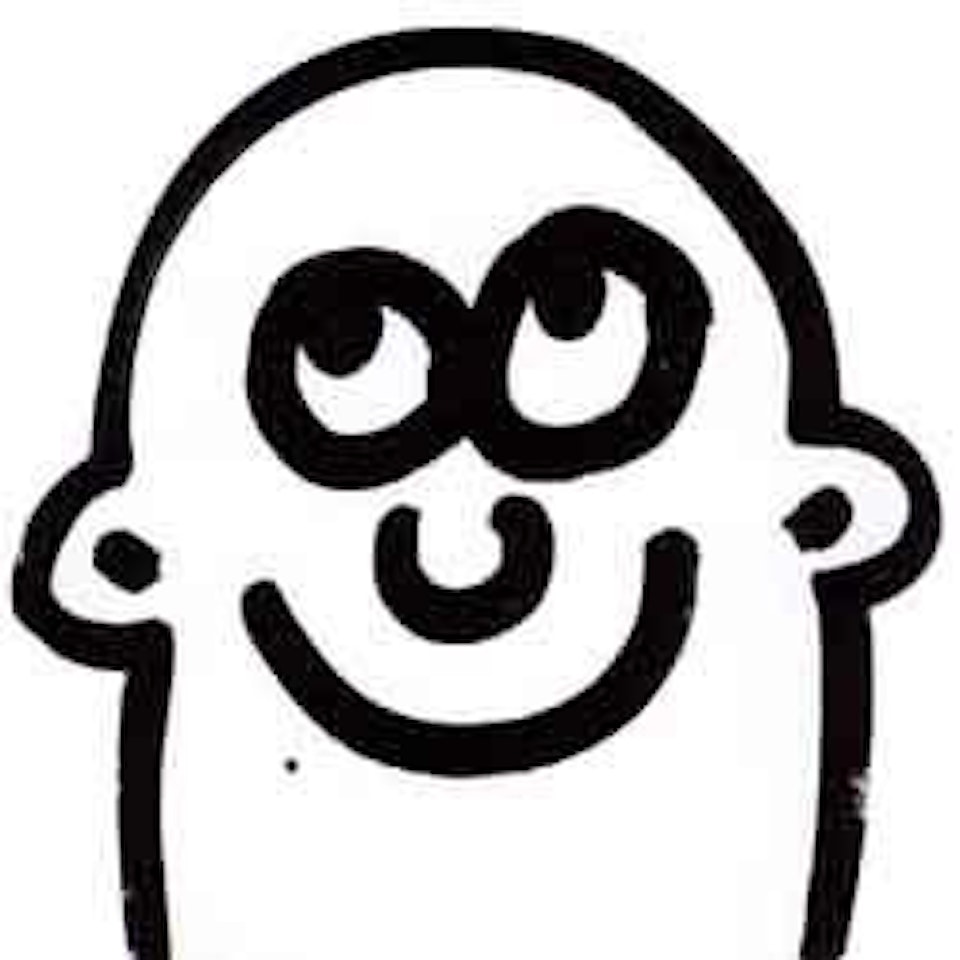 Sans titre, autoportrait by Keith Haring