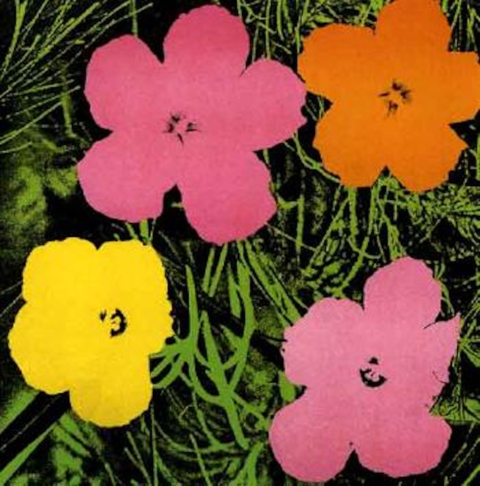 Fleurs by Andy Warhol