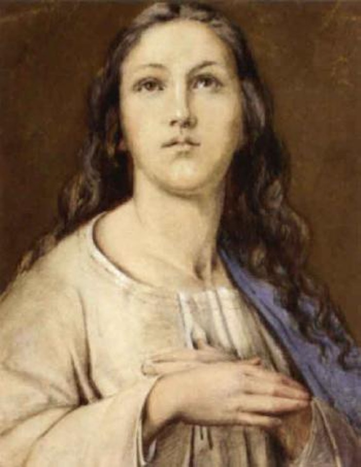 Virgin Mary by Hans Thoma