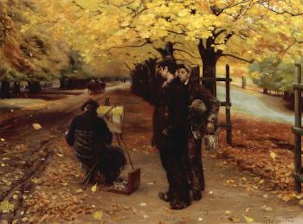 Artist by Hans Andersen Brendekilde