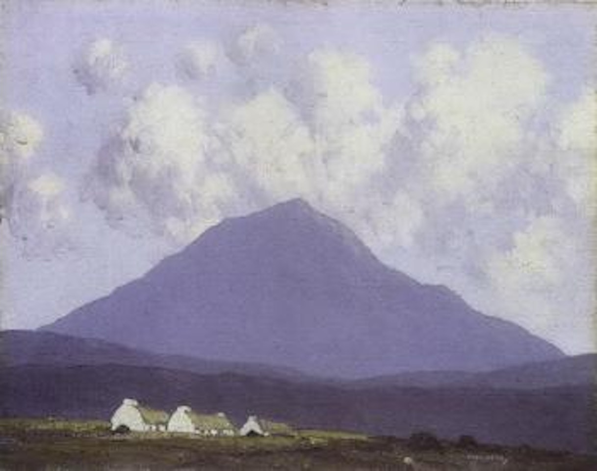 Cottages in Achill by Paul Henry