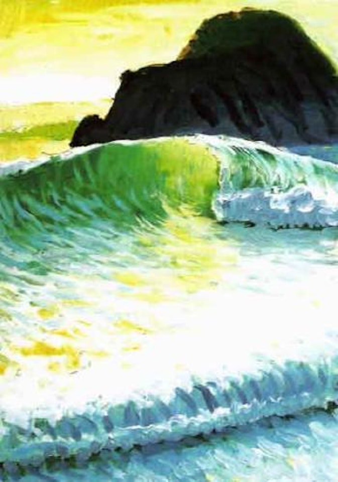 Wave off Snapper Rock by Michael Smither