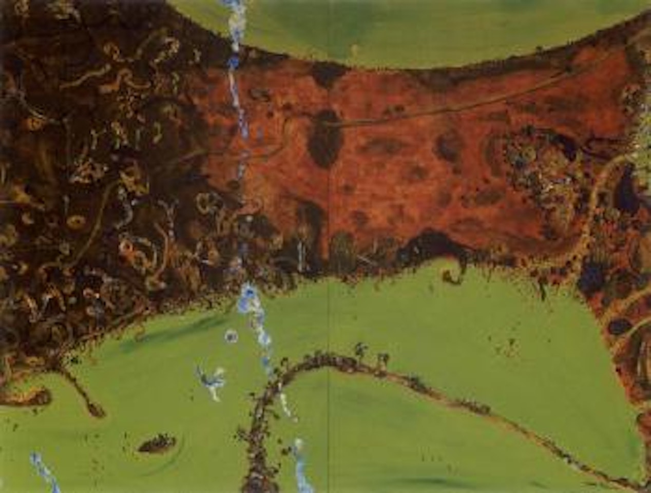 Kimberley in flood by John Olsen