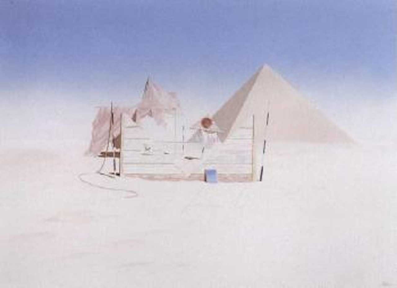 Trig Station No.3 by Tim Storrier