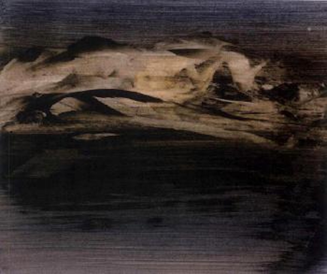 Antarctic landscape by Sidney Nolan