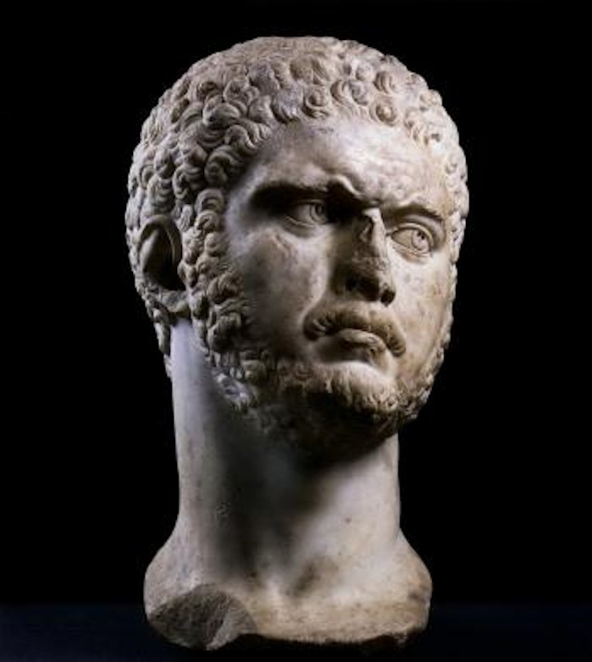 Heads of men by Italian School