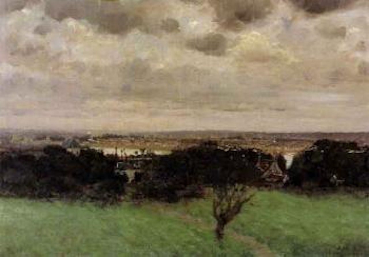 Vue de la Seine a Saint-Germain-en-Laye by Giuseppe de Nittis