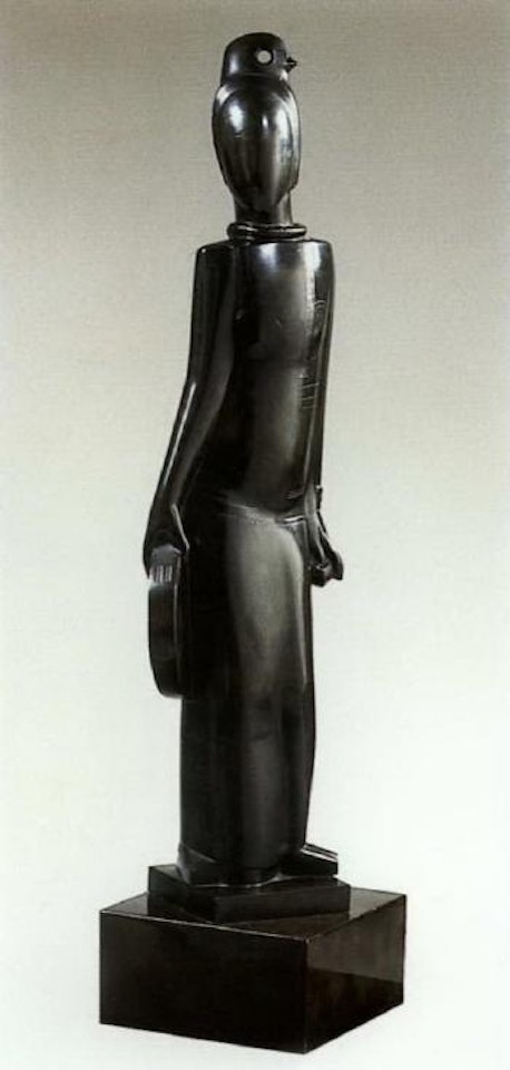 Femme au tambourin by Gustave Miklos
