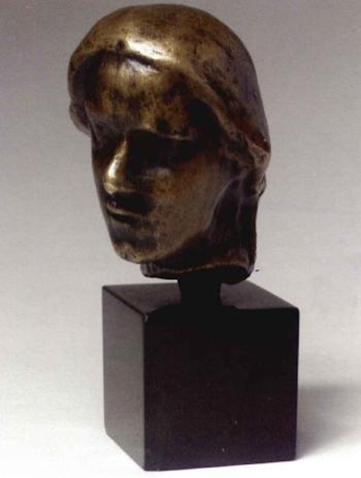 Tete de femme au chignon by Auguste Rodin