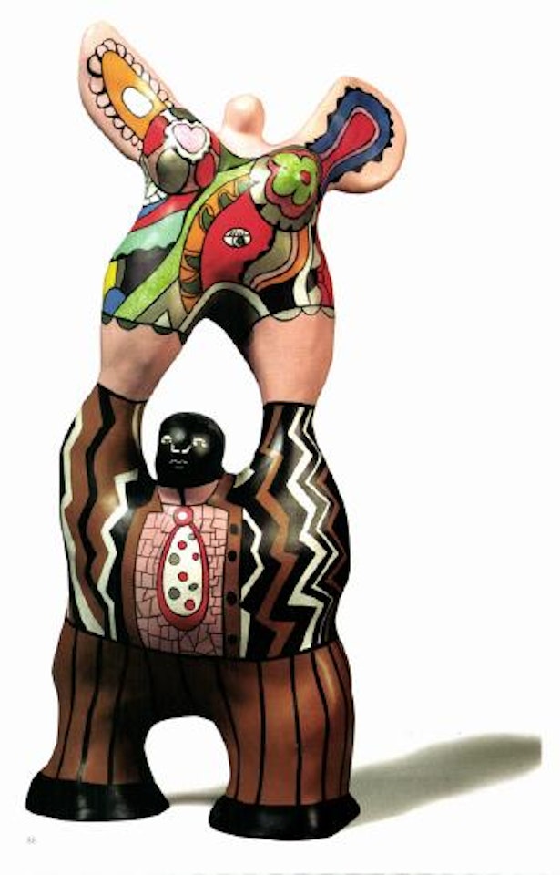 Le poete et sa muse by Niki de Saint Phalle