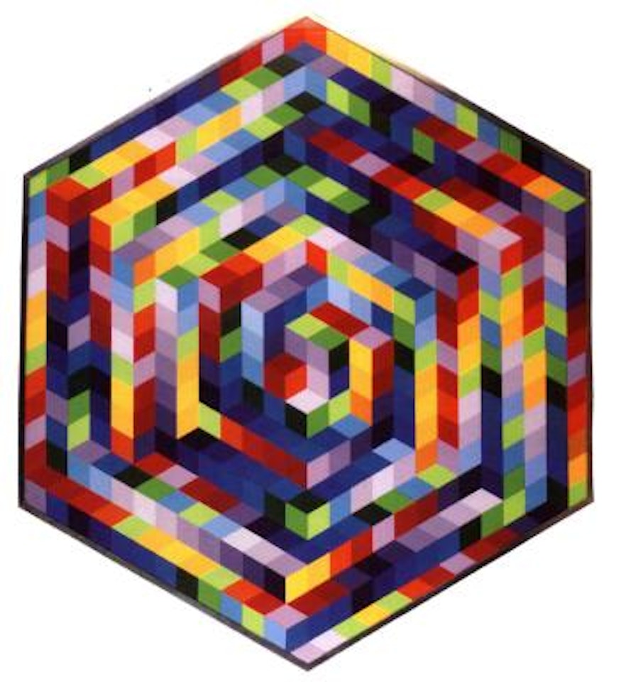 Hat-A by Victor Vasarely
