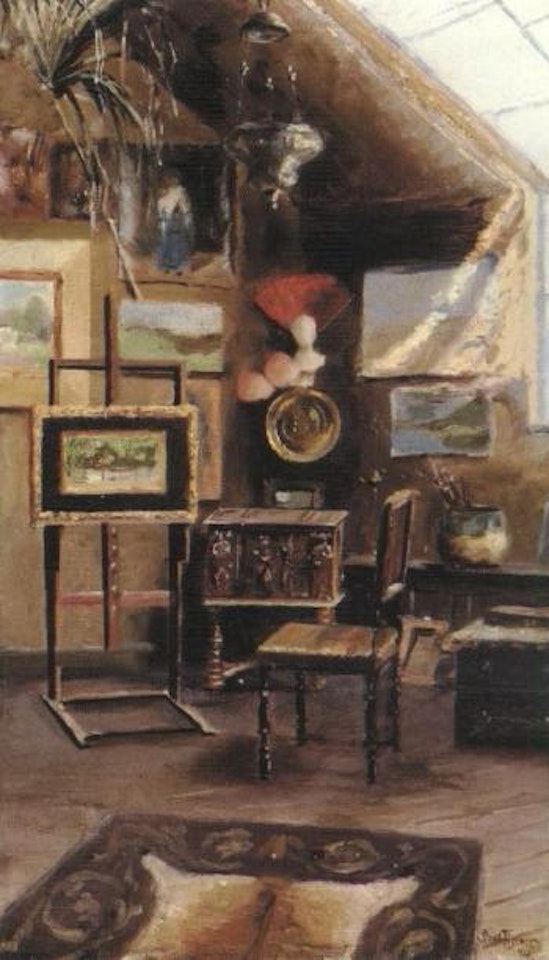 From the artist's studio by Paul Fischer