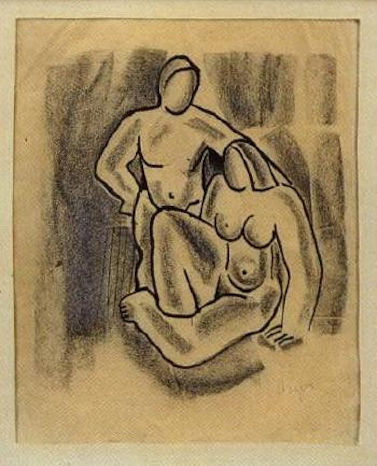Model study by Asger Jorn