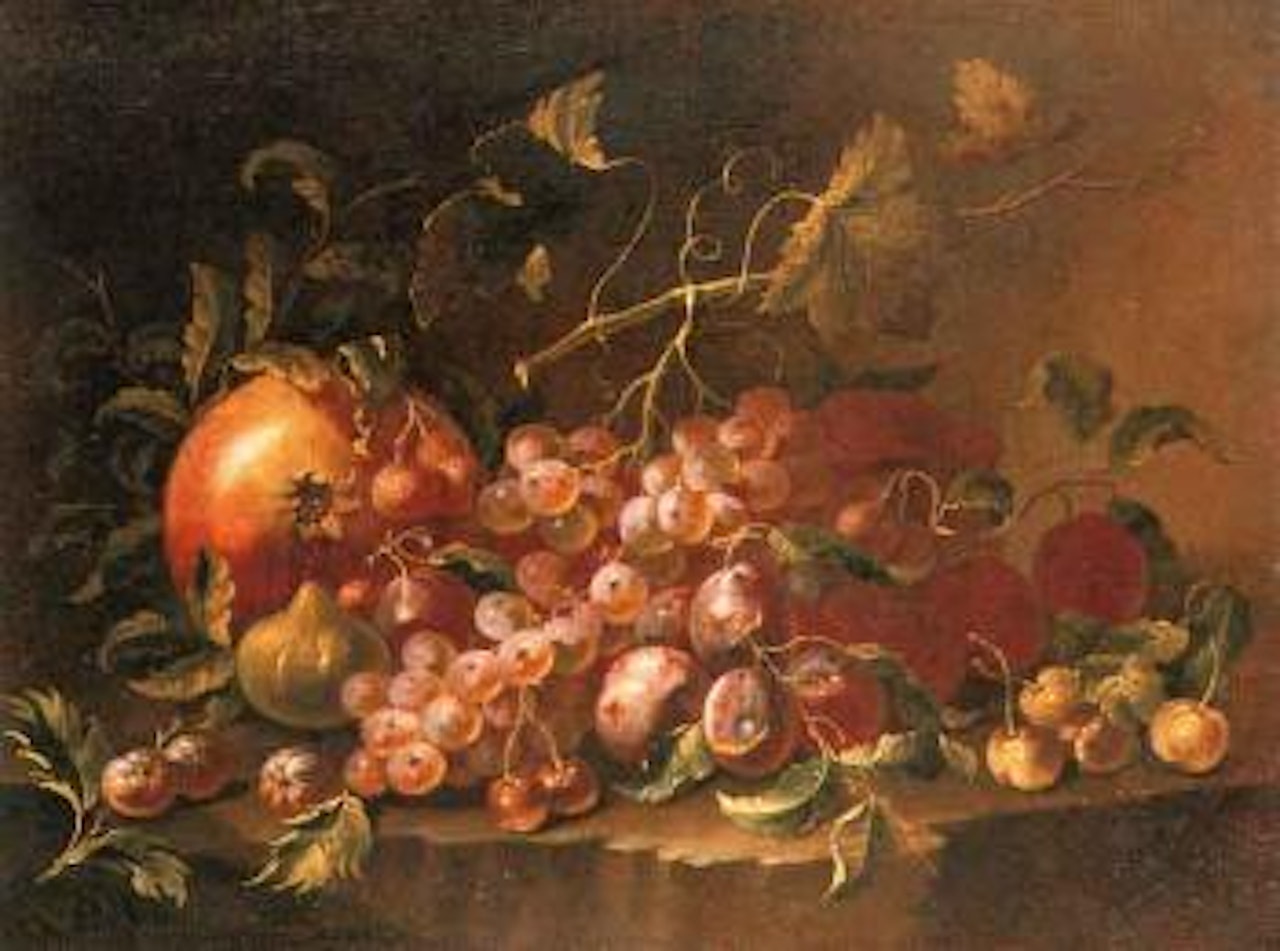 Still life of fruit by Neapolitan School
