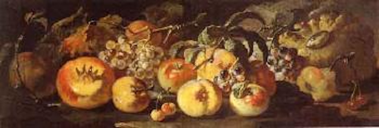 Still lives of fruit by Abraham Brueghel