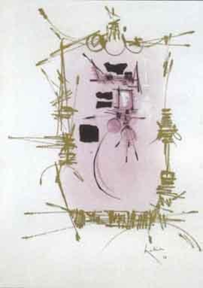 Composition by Georges Mathieu