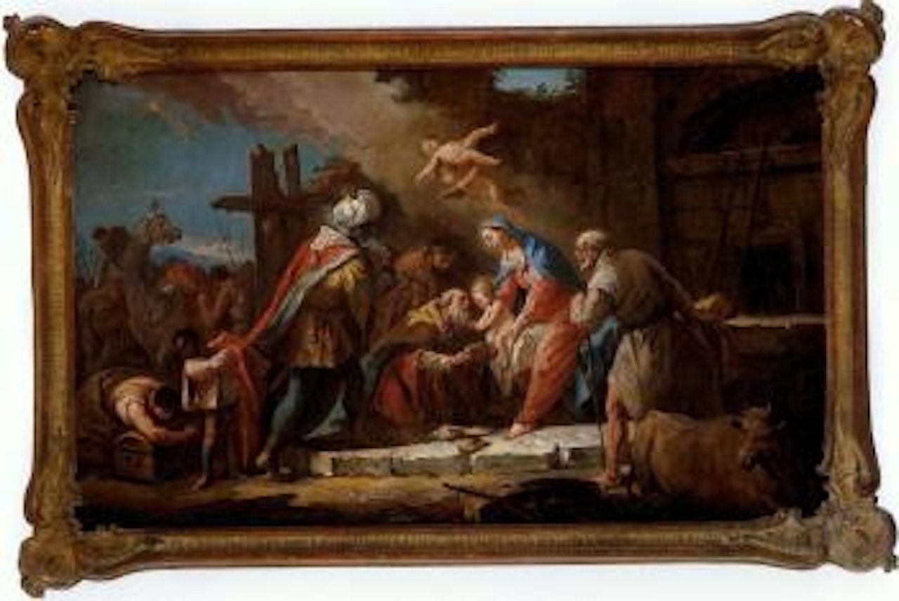 The Adoration of the Magi by Gaspare Diziani