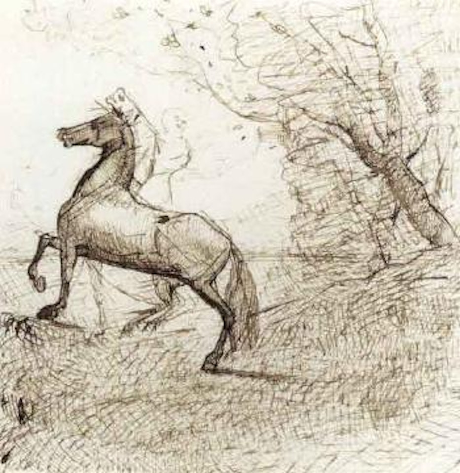 Les chevaux by Odilon Redon