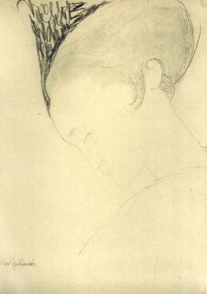 Portrait de Jeanne Hebuterne by Amedeo Modigliani
