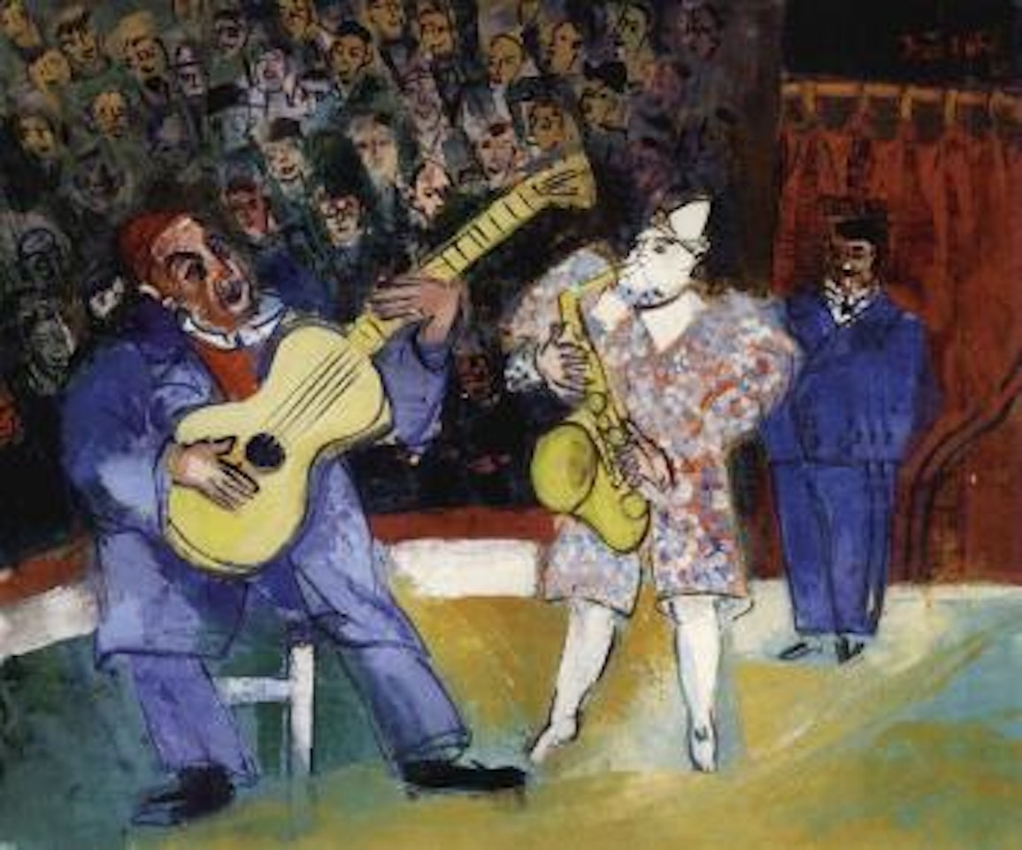 Au cirque Medrano by Jean Dufy