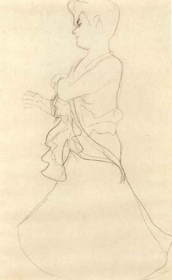Tanzerin by Gustav Klimt