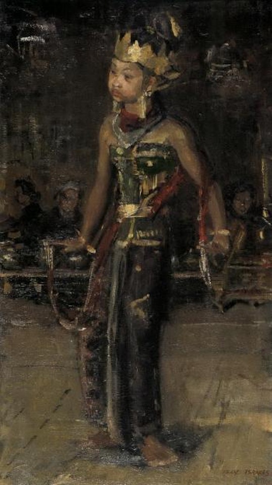 Javanese dancer by Isaac Israels