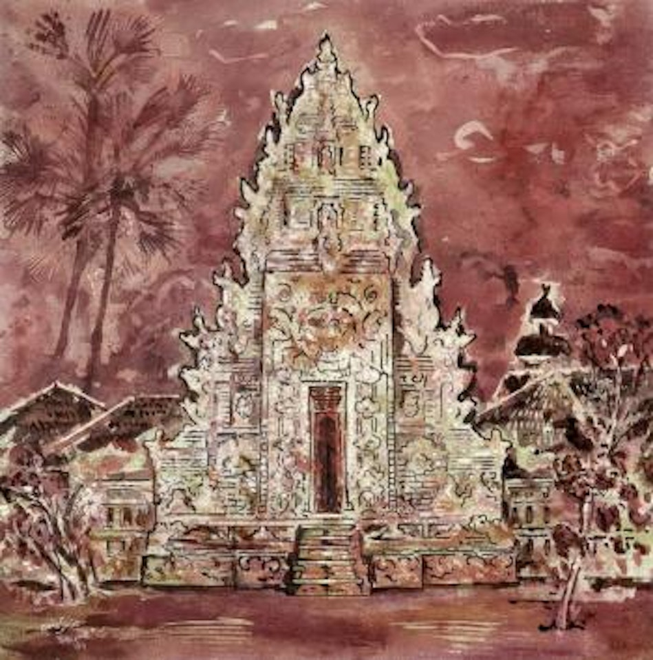 Coral - black temple by Arie Smit