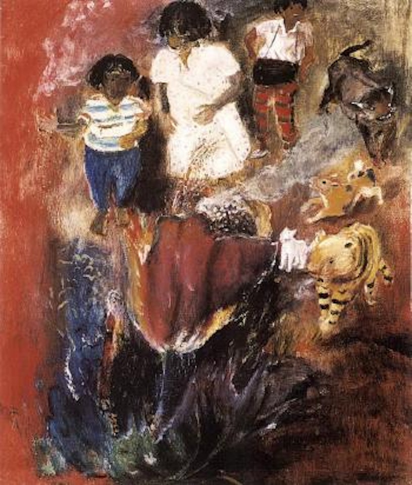 Tari baru - new dance by Sindutomo Sudjojono