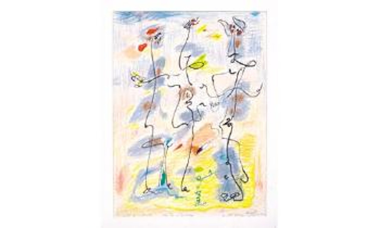 Rencontres printanieres by André Masson