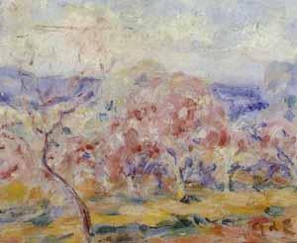 Arbres en fleurs by Georges d’Espagnat