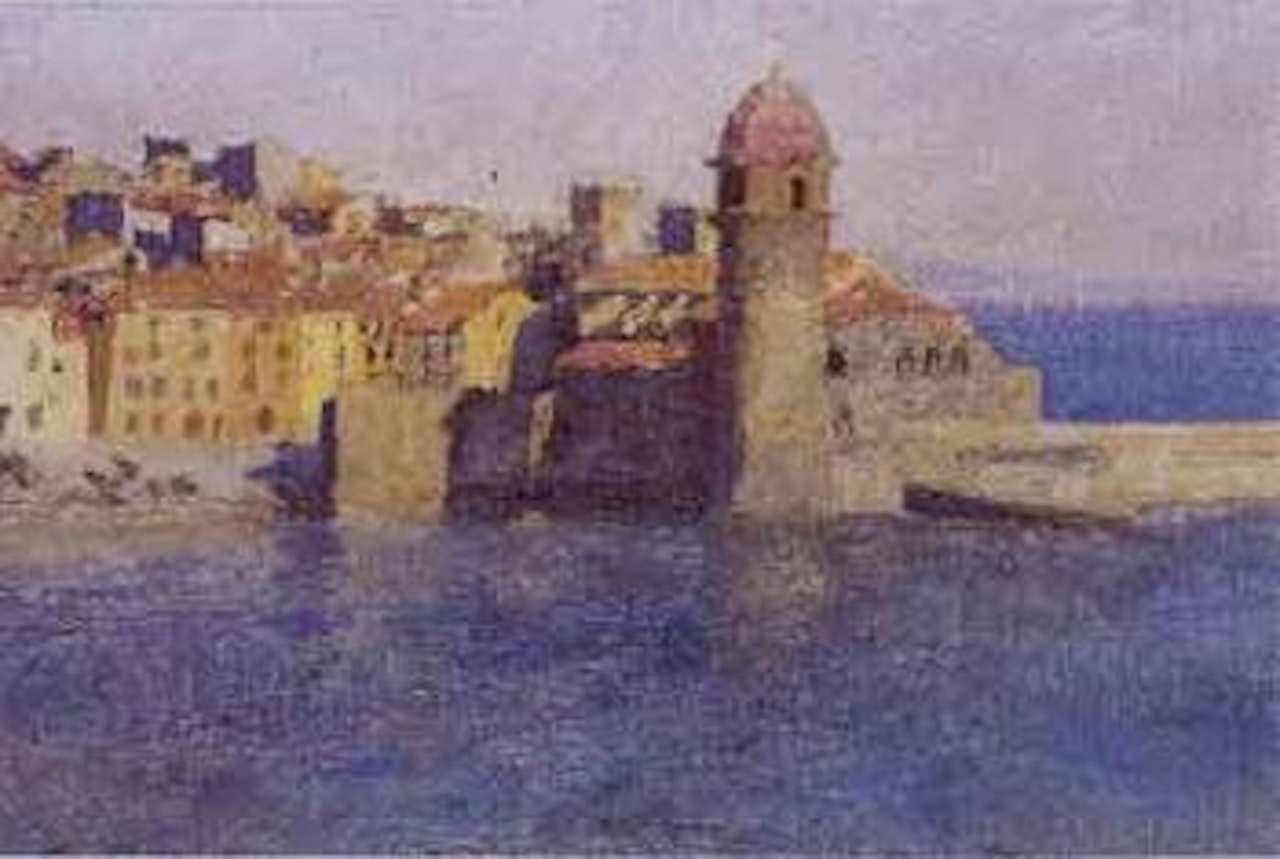 Collioure by Alexandre Roubtzoff