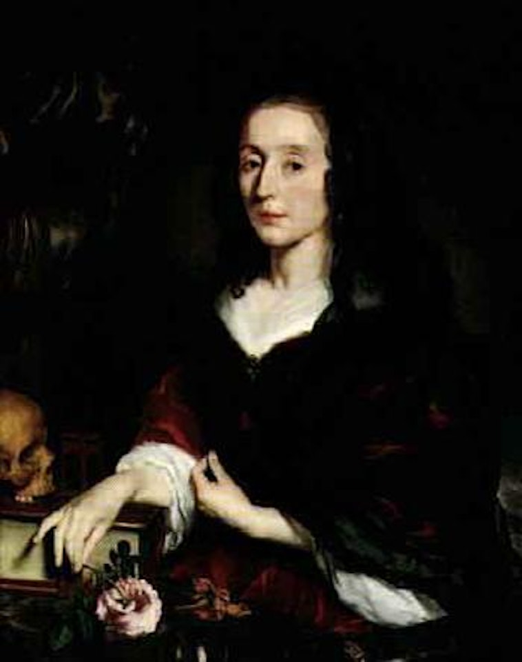 Portrait of lady by Nicolaes Maes