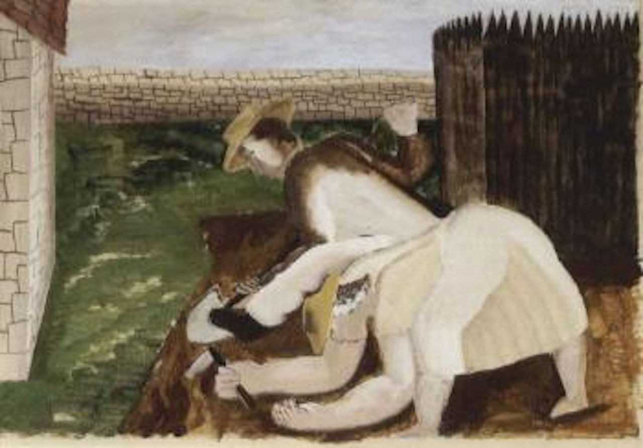 Les jardiniers by Ossip Zadkine