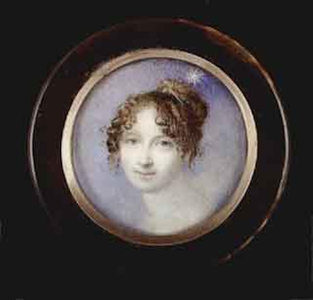 Miss Maria Foote, a twinkling star above head by Richard Cosway