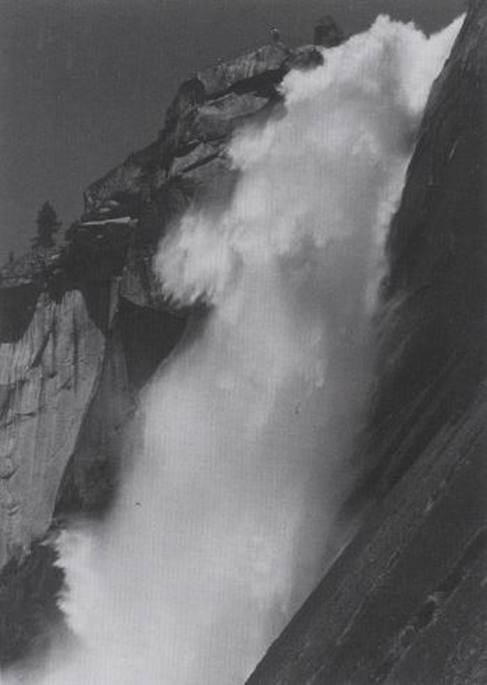 Nevada Falls - Yosemite by Ansel Adams