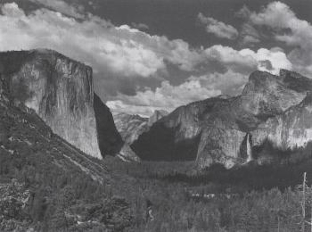 Yosemite Valley - summer by Ansel Adams