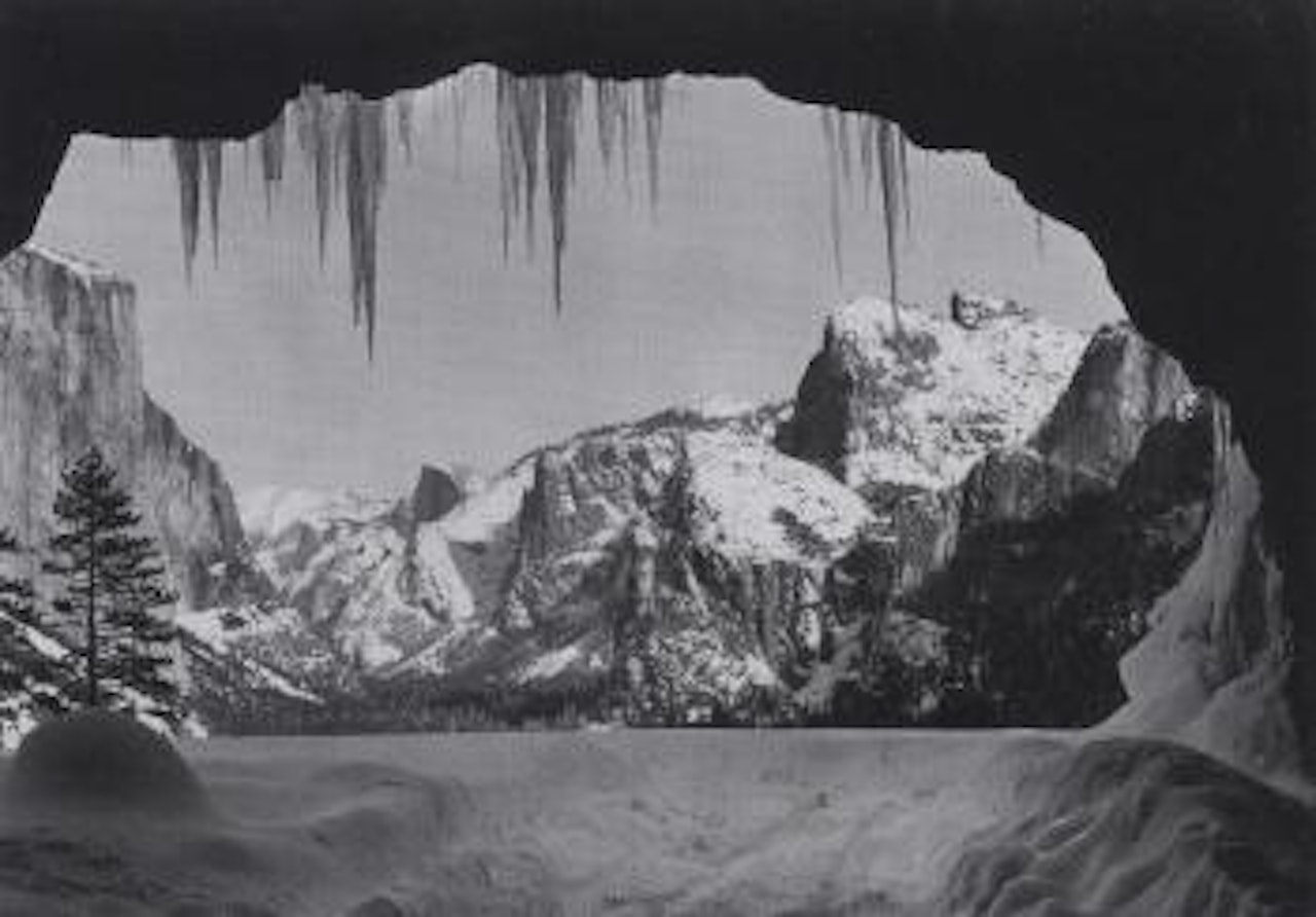 From Wawona tunnel, winter Yosemite by Ansel Adams