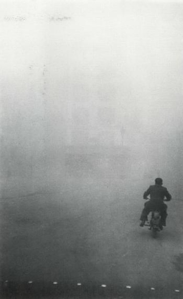 Motorcyclist, London by Robert Frank