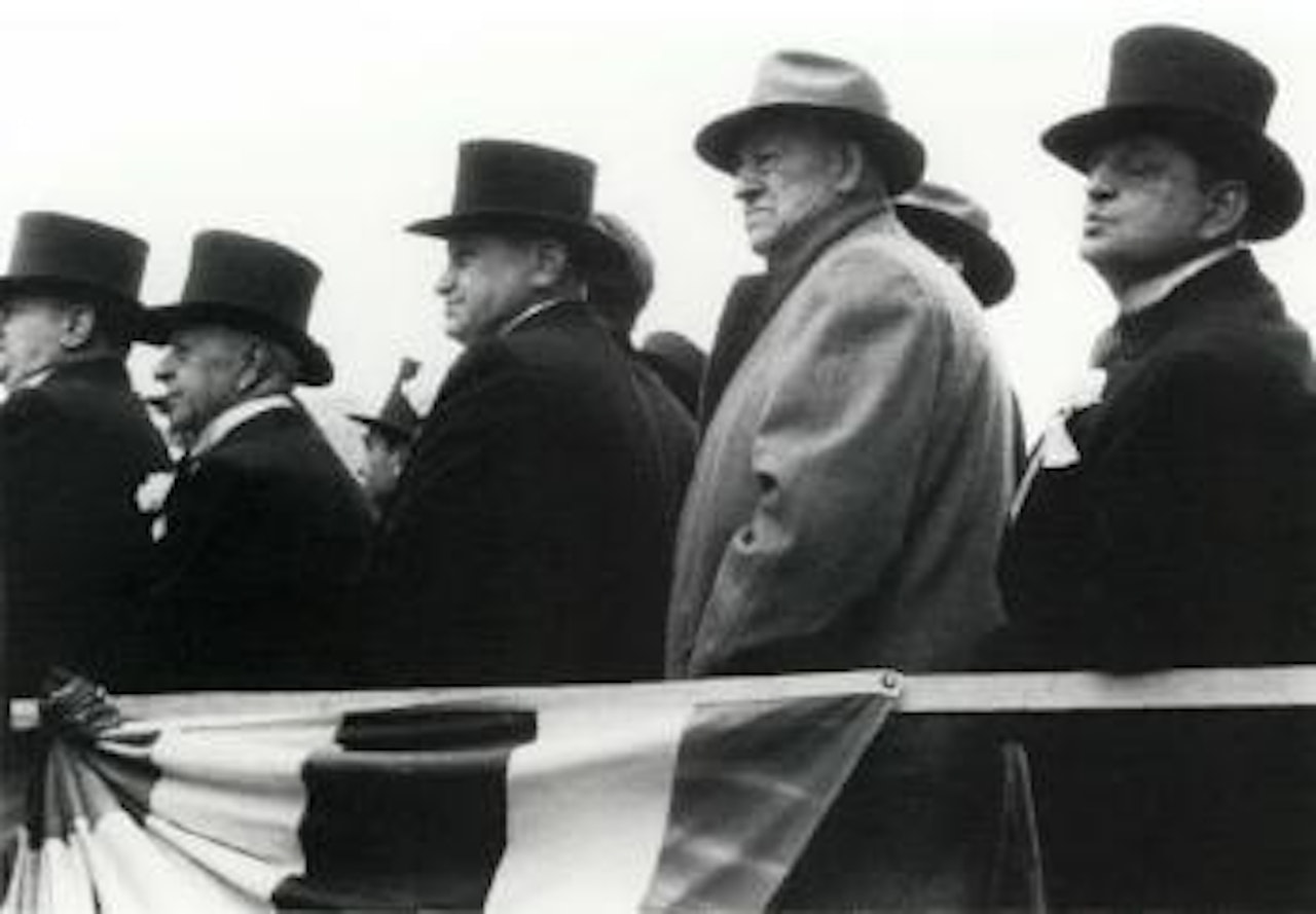 City Fathers - Hoboken, New Jersey by Robert Frank