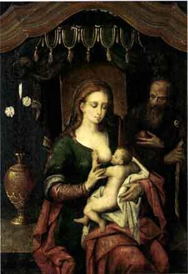 Virgin and Child with Saint Joseph by Joos van Cleve