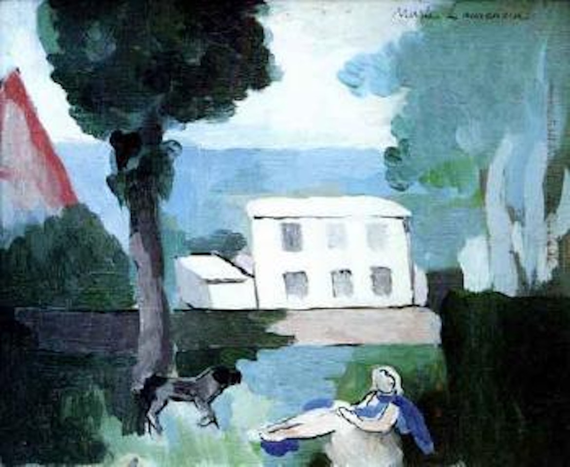 Repos dans le jardin by Marie Laurencin