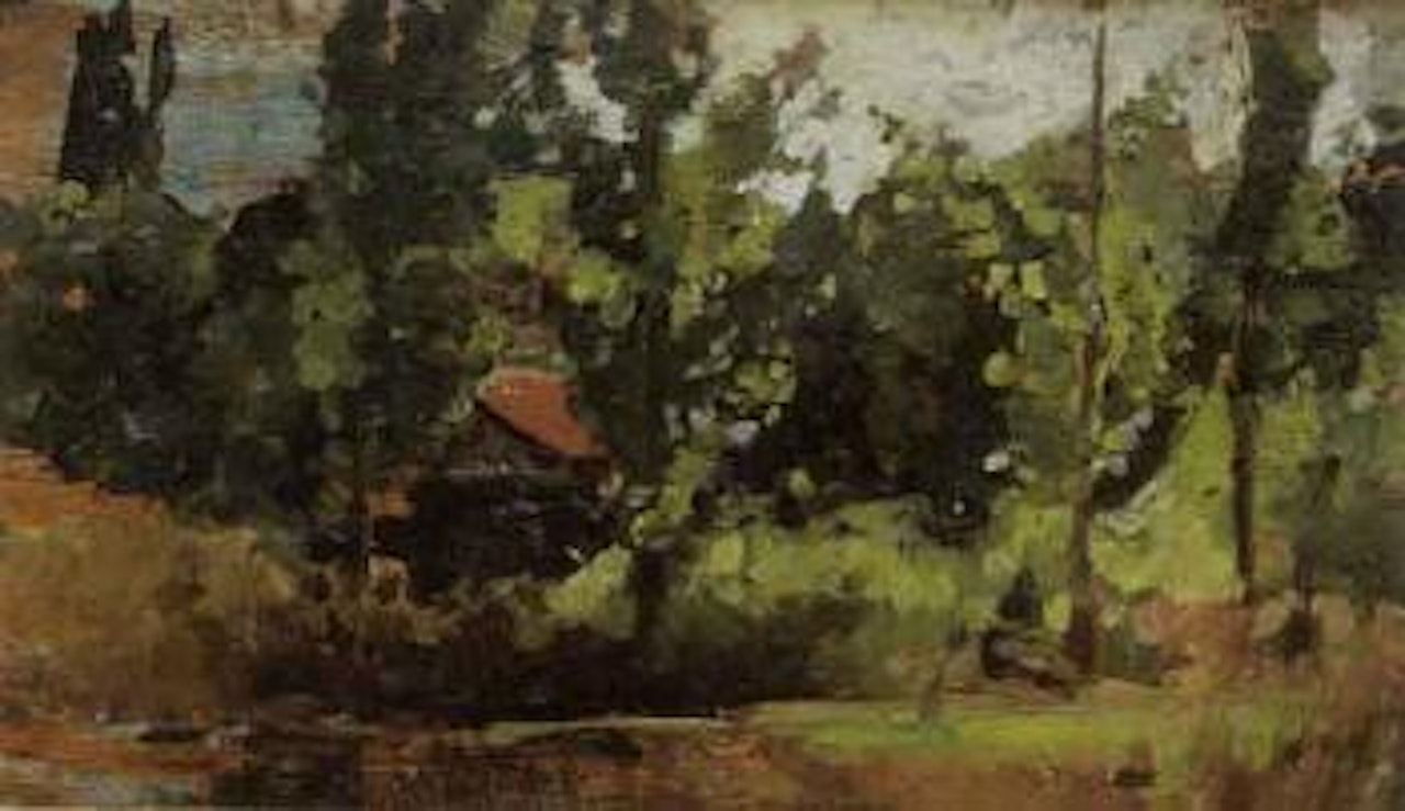 Luxurious garden by Joaquin Sorolla Y Bastida
