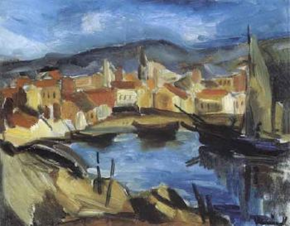 Port de peche by Maurice de Vlaminck