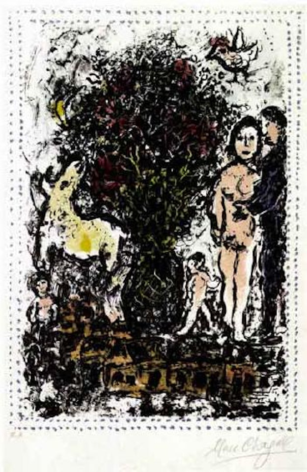 Entreaty by Marc Chagall