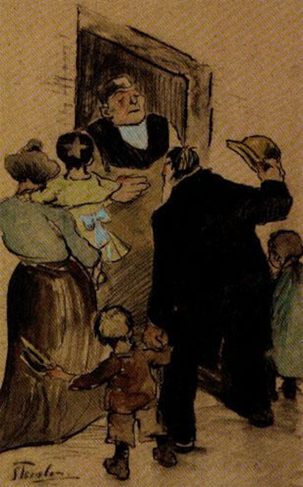 Le juge by Théophile Alexandre Steinlen